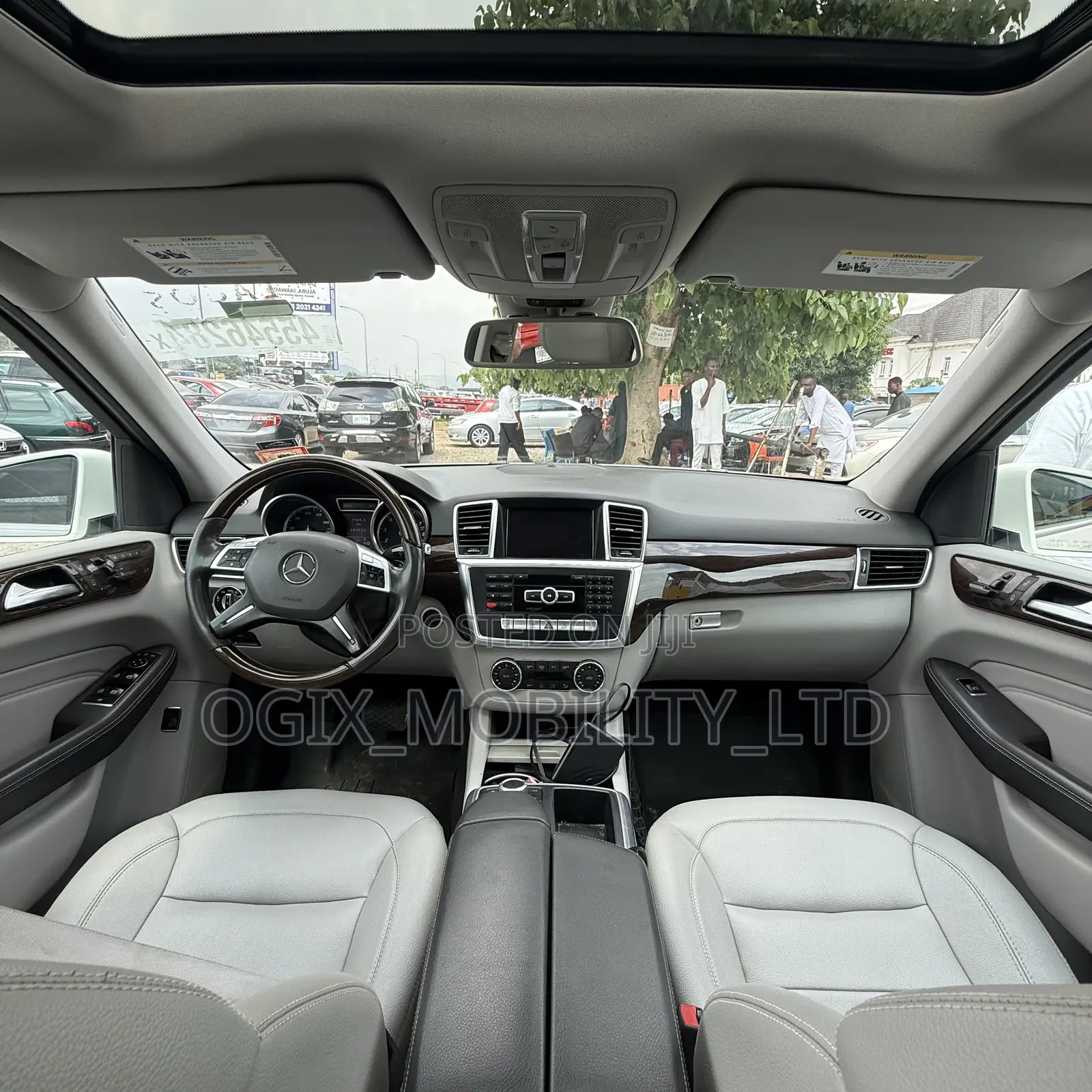 Mercedes-Benz M Class ML 350 4Matic 2012 White