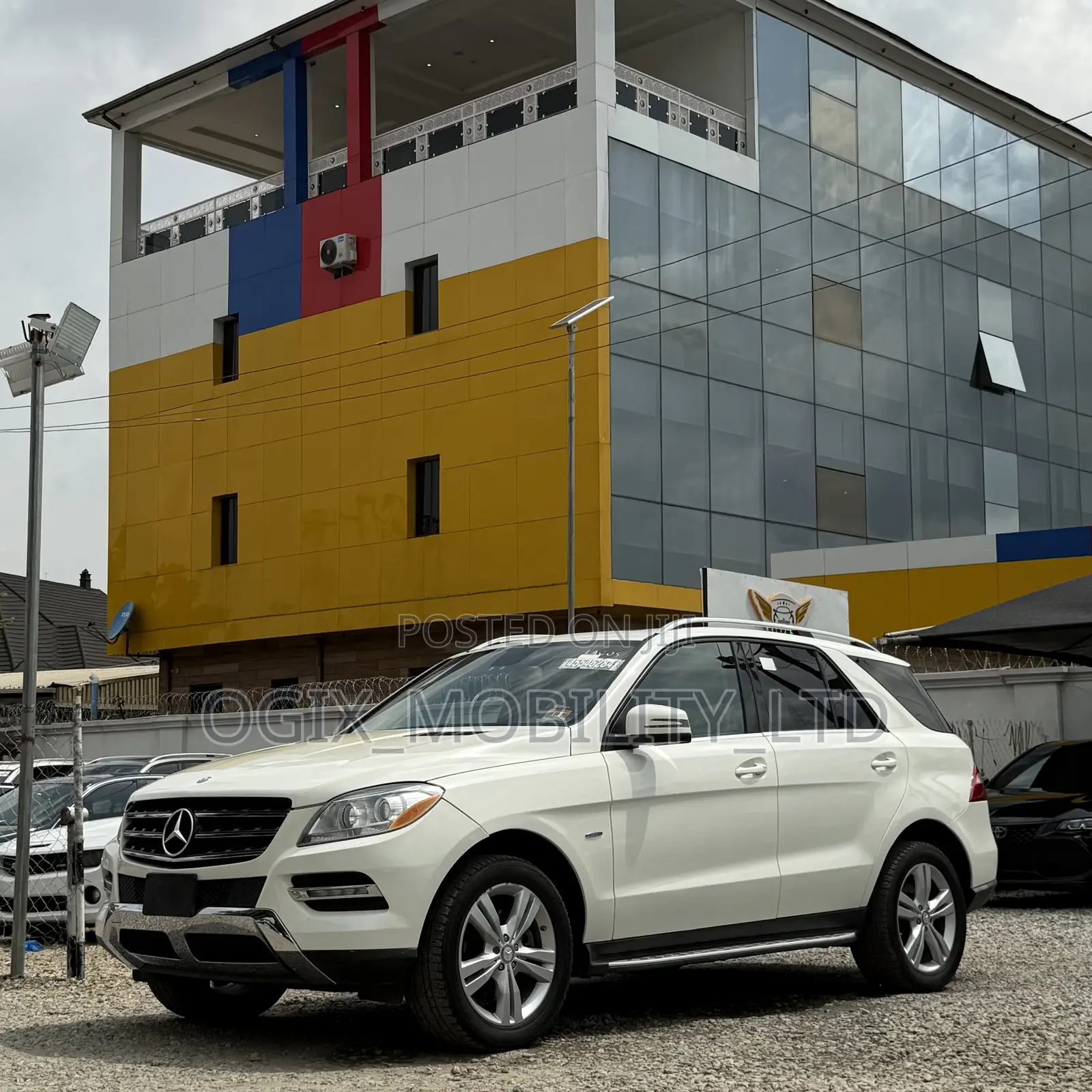 Mercedes-Benz M Class ML 350 4Matic 2012 White