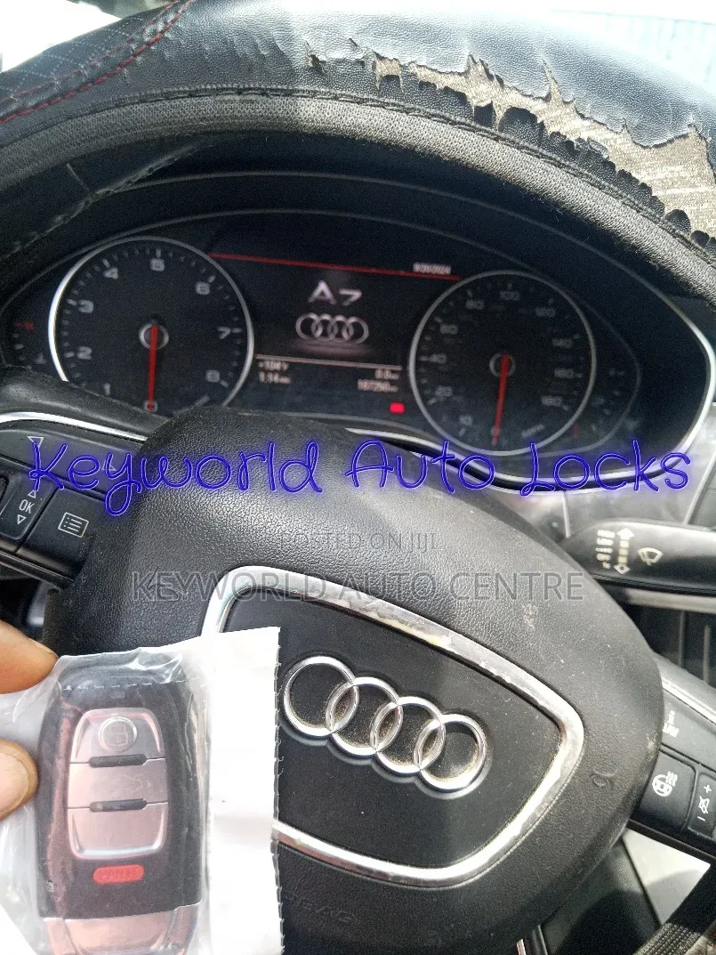 Audi A7 2012 Imported Without Smart Key, Client Call for New Smart Key
