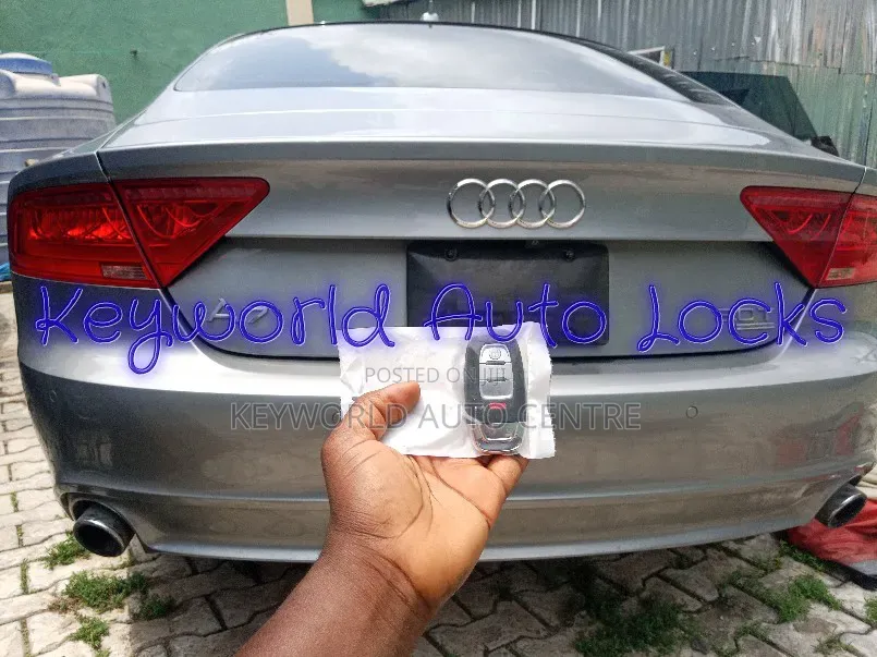 Audi A7 2012 Imported Without Smart Key, Client Call for New Smart Key