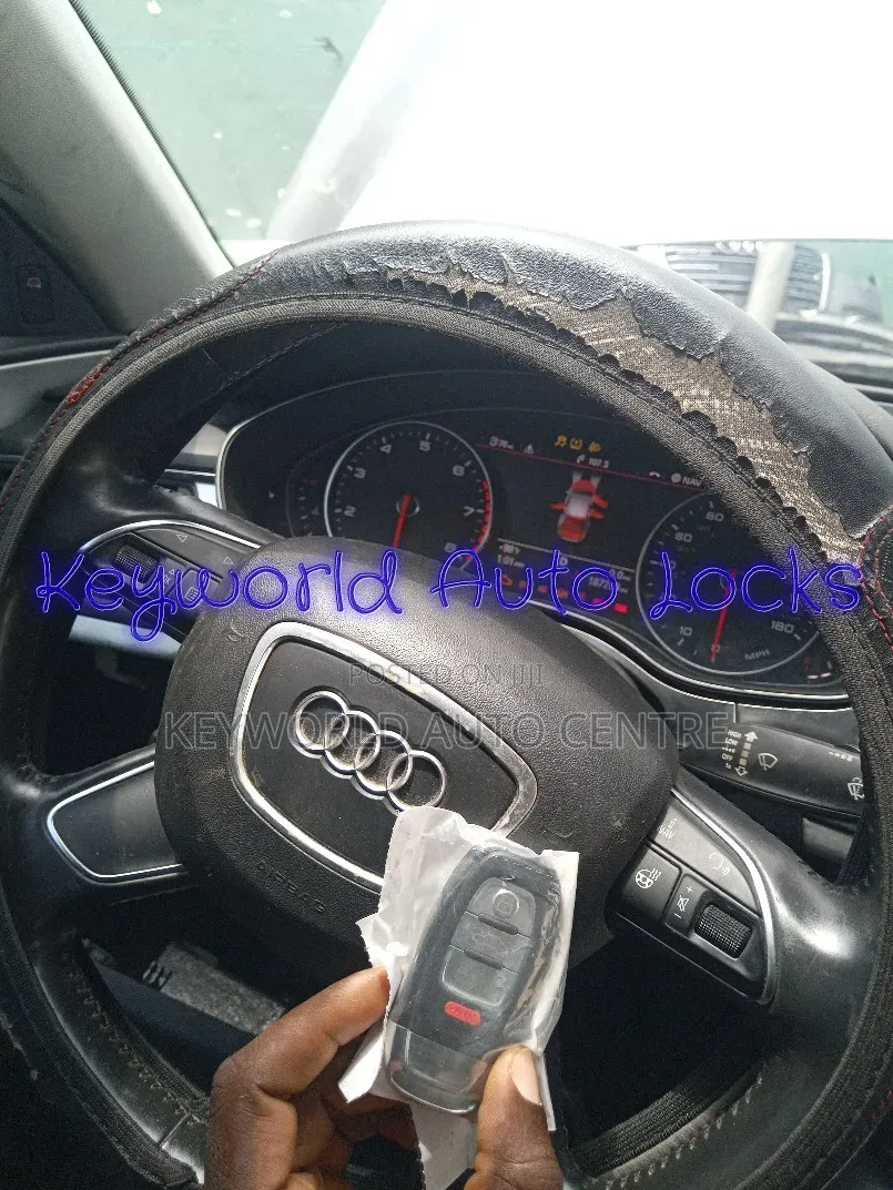 Audi A7 2012 Imported Without Smart Key, Client Call for New Smart Key