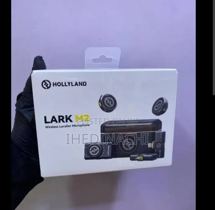 Hollyland Lark M2 Wireless Lavalier Microphone for Camera Phones