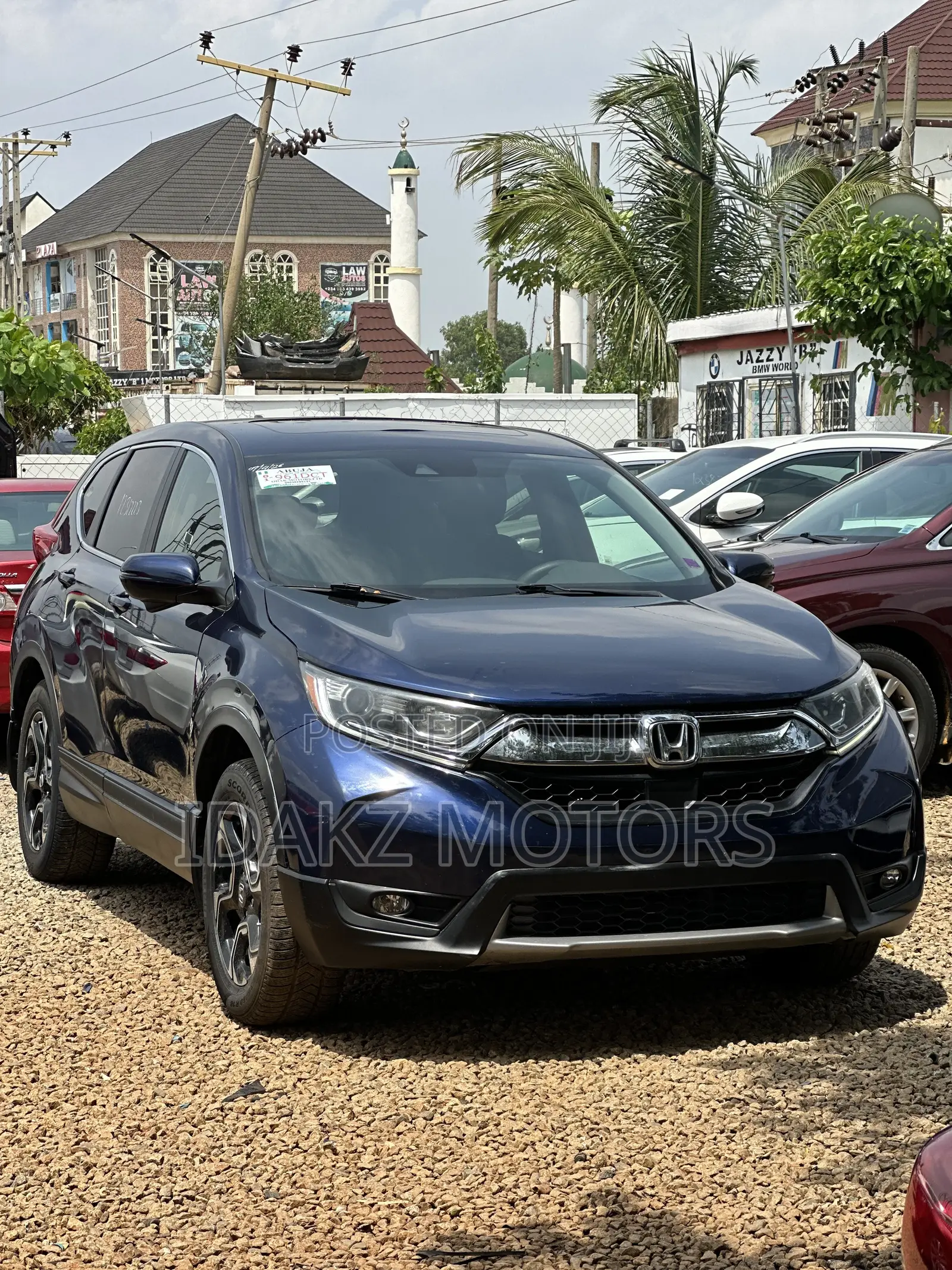 Honda CR-V EX AWD 2018 Blue