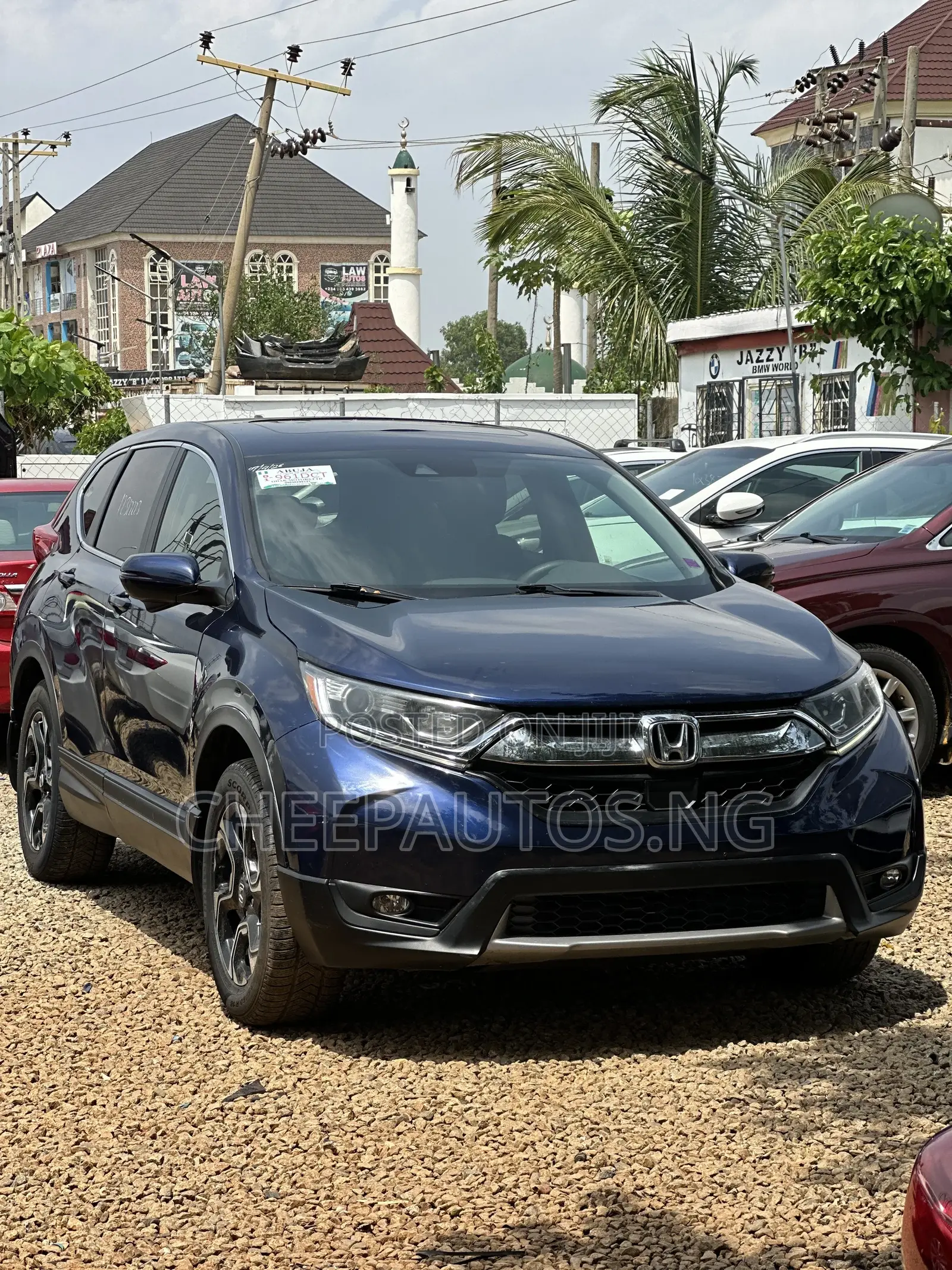 Honda CR-V EX AWD 2018 Blue