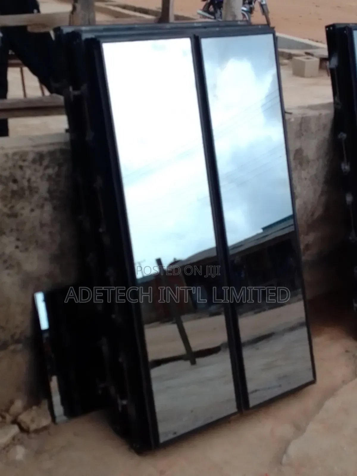 Desirable Aluminium Frameless Window With Net and Burglary Proof