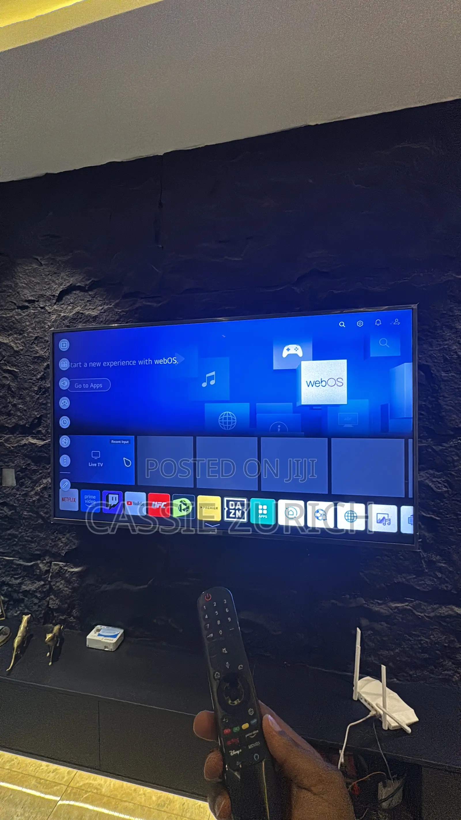 Lg 65inches Smart Flat Screen Barely Used