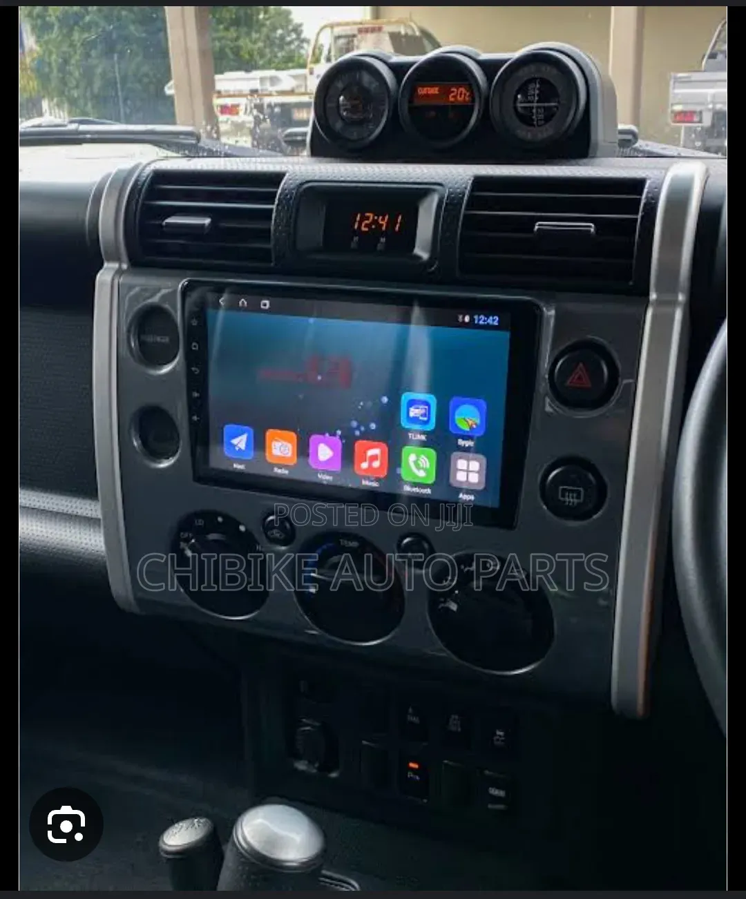 Toyota Fj Cruiser Navigation Android/Reverse Camrea