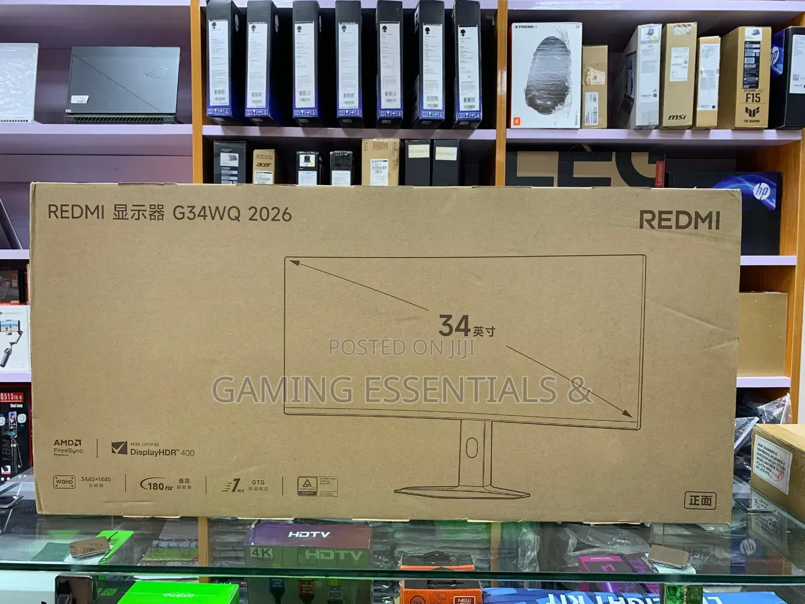 Redmi 2026 34" 180hz Curved Monitor