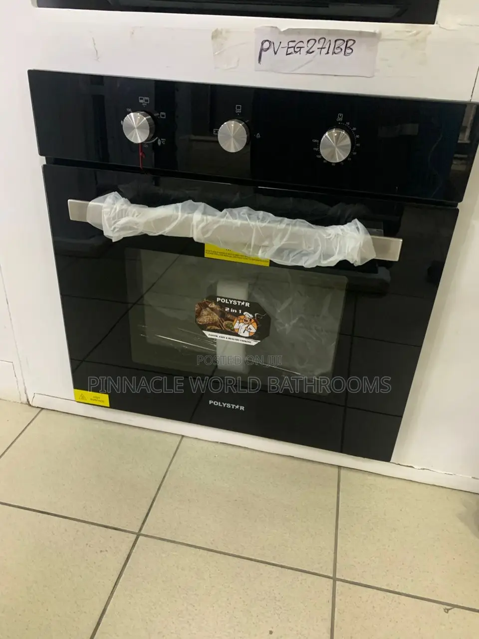 Polystar 60cm 2 in 1 Built-in Oven (Electric and Gas)