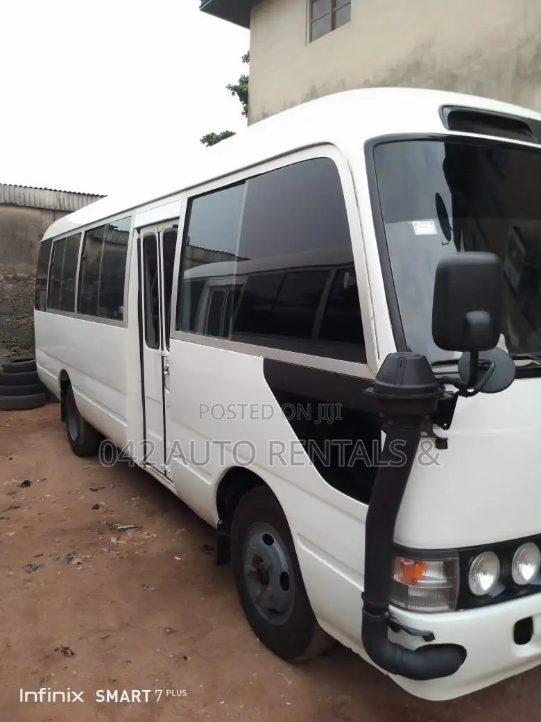 Toyota Coaster Bus for Rent in Lagos