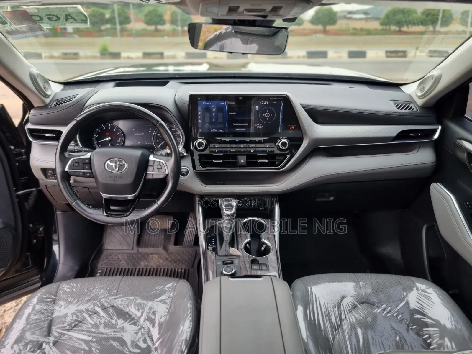 Toyota Highlander Platinum 2021 Black