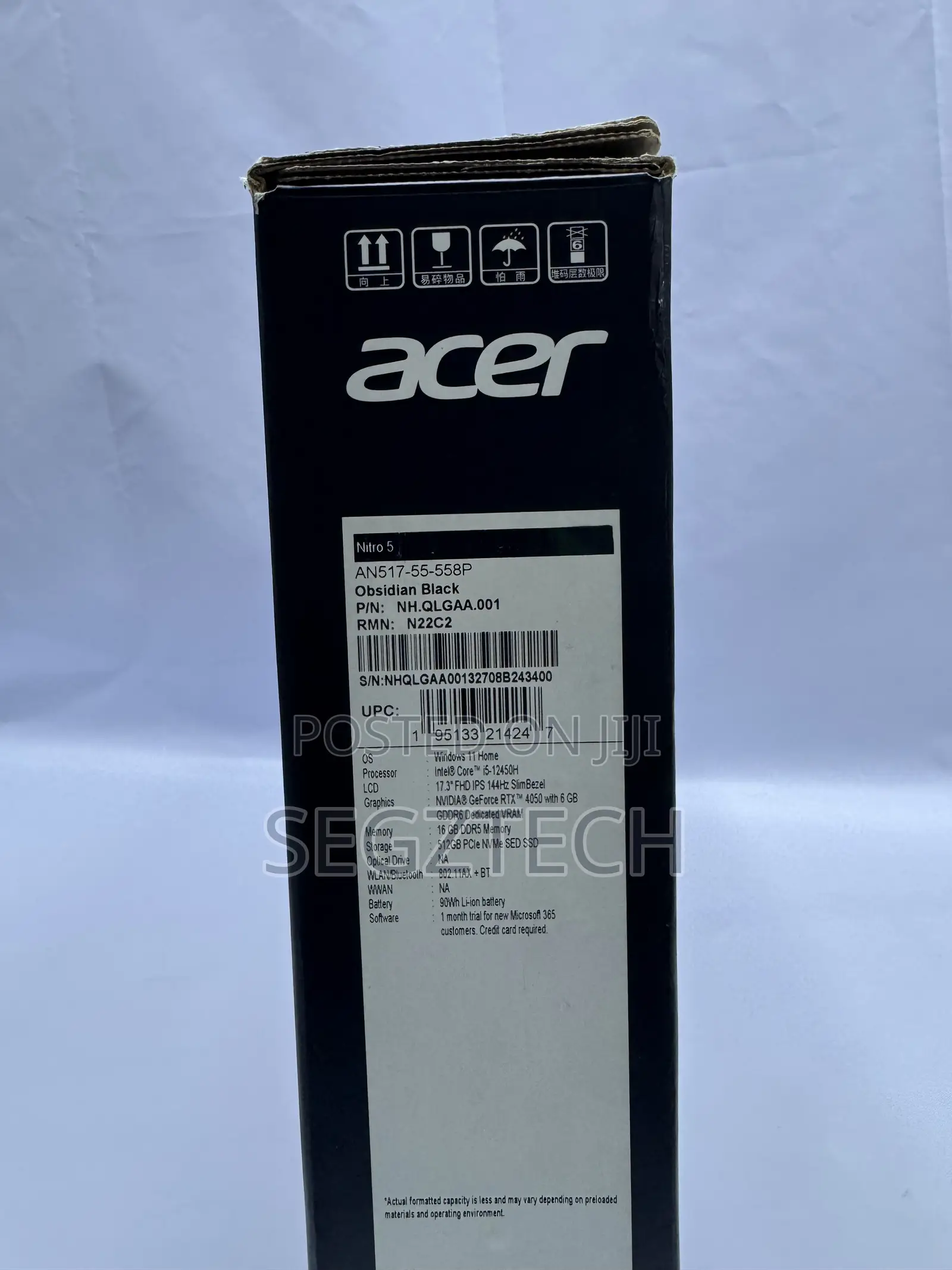 Laptop Acer Nitro 5 16GB Intel Core i5 SSD 512GB