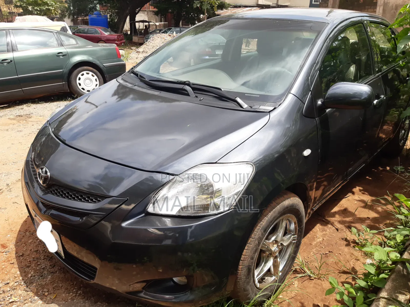 Toyota Yaris 2007 Gray