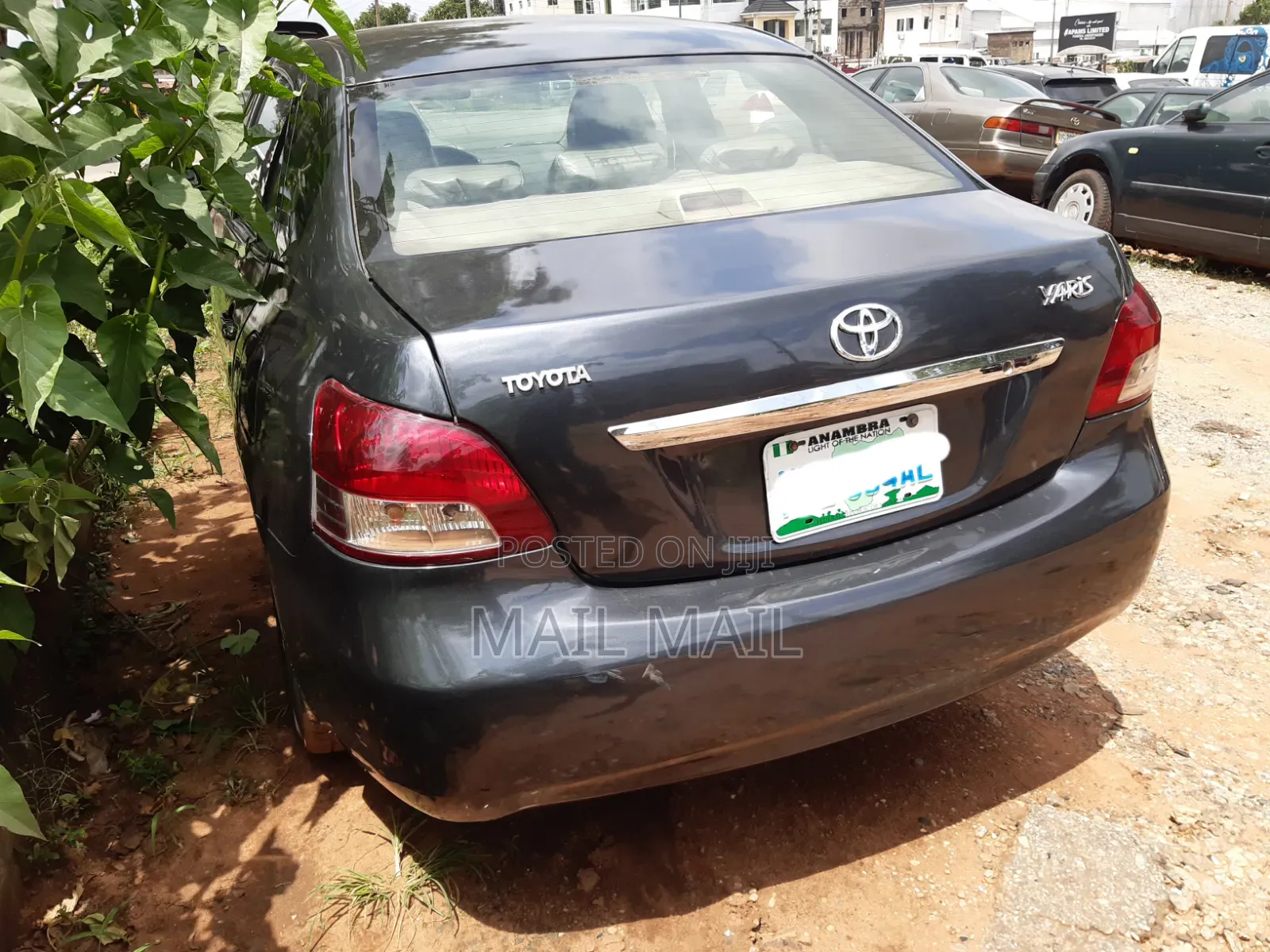 Toyota Yaris 2007 Gray