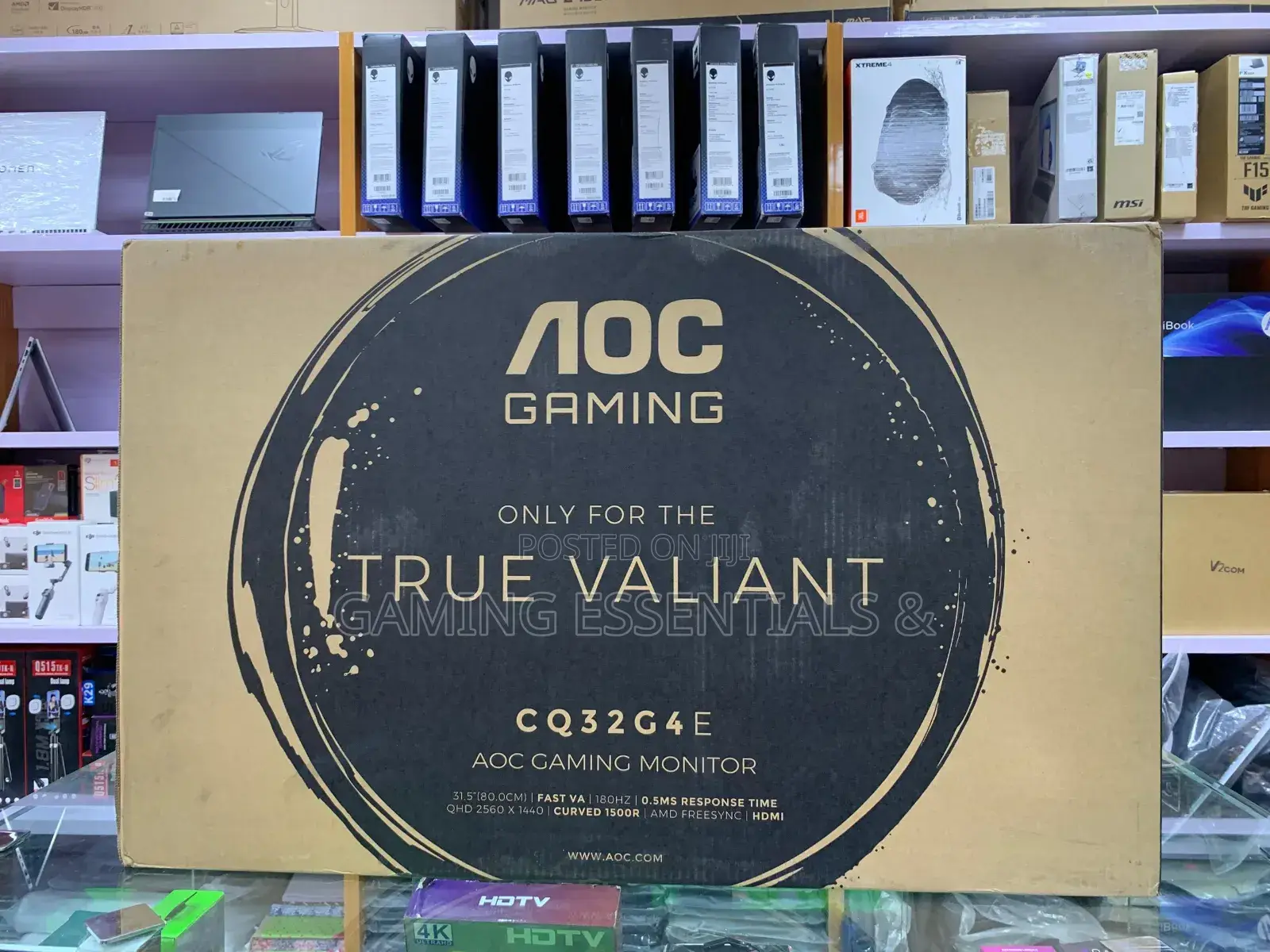 Aoc 32" 180hx Curved Gaming Monitor