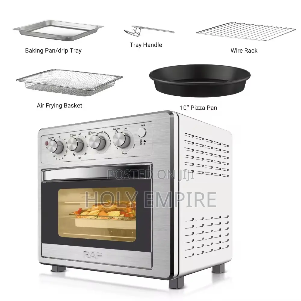 25l, 3 in 1 Electric Oven ,Air Fryer ,Toaster