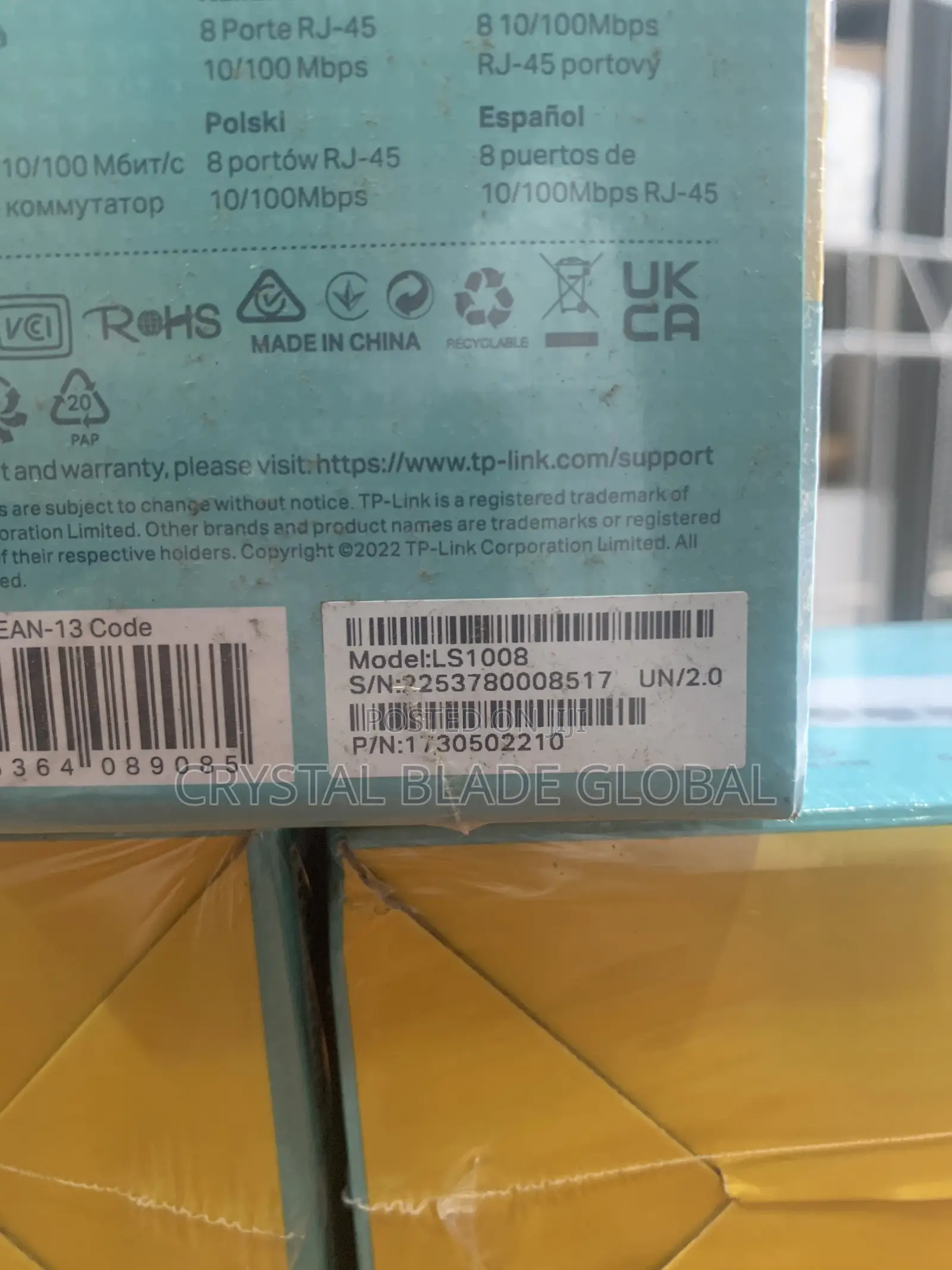 Tp-Link 8 Port Switch