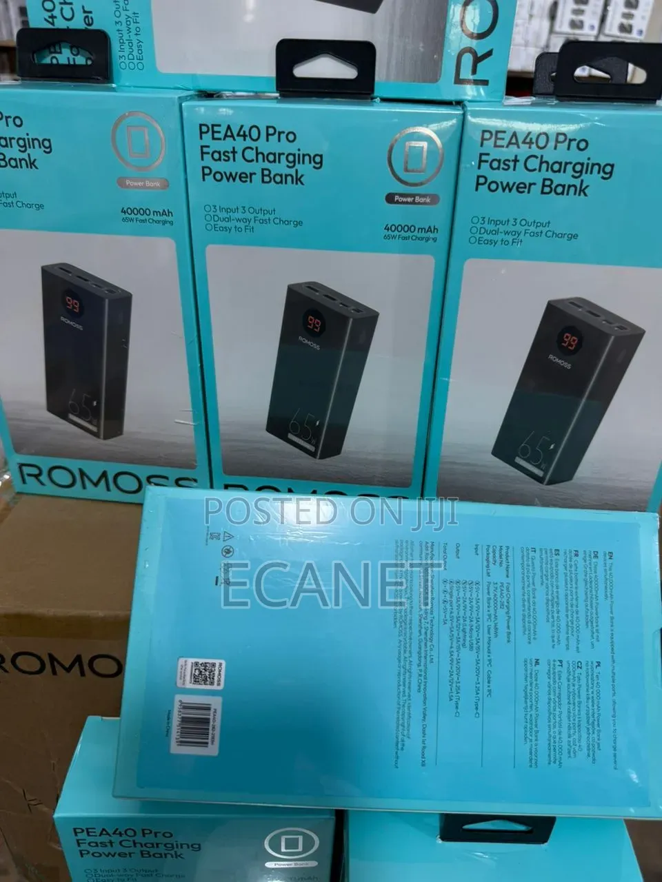 Pea40 Pro 40,000mah Power Bank (65w )
