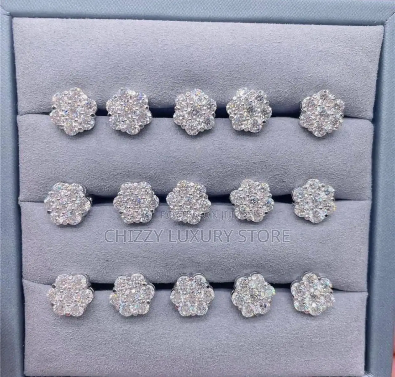 VVS Moissanite Diamond Earrings