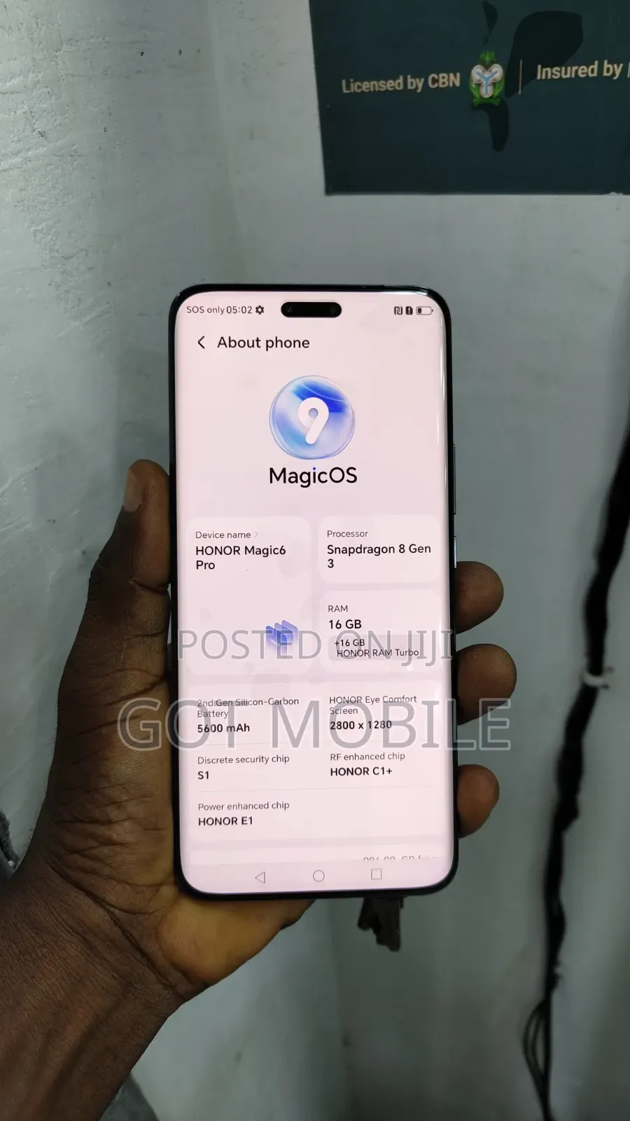 Honor Magic6 Pro 512 GB Black