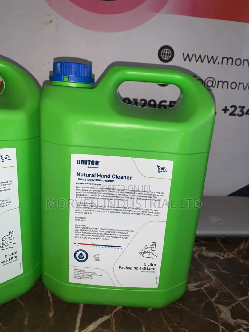 Unitor Natural Hand Cleaner – Heavy Duty Industrial Hand Cleaner