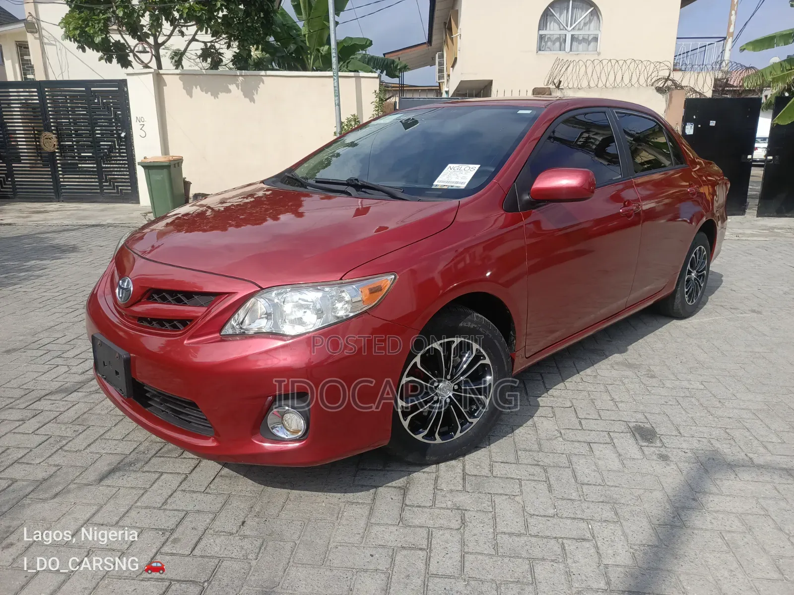 Toyota Corolla LE 4dr Sedan (1.8L 4cyl 4A) 2011 Red