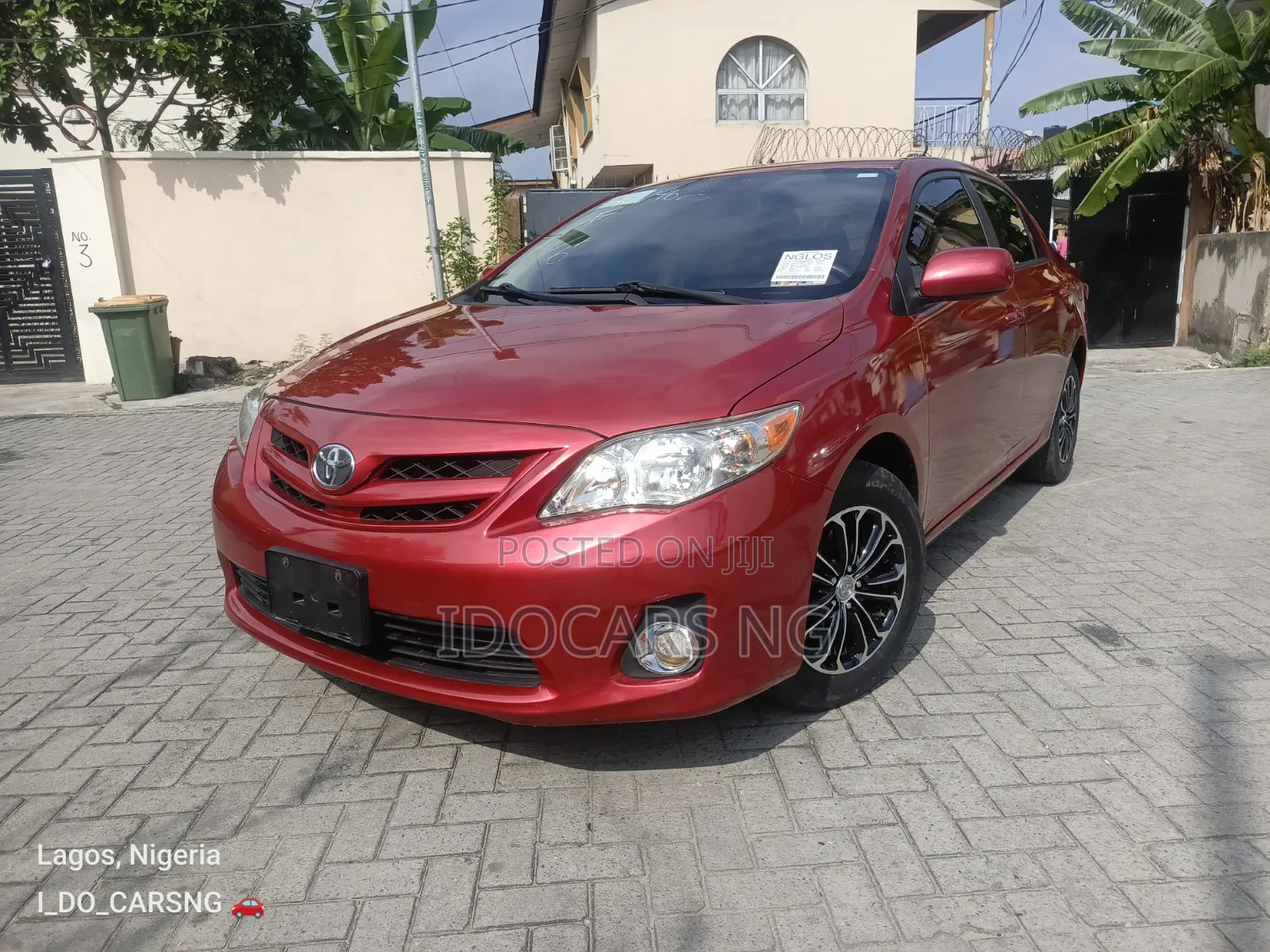 Toyota Corolla LE 4dr Sedan (1.8L 4cyl 4A) 2011 Red