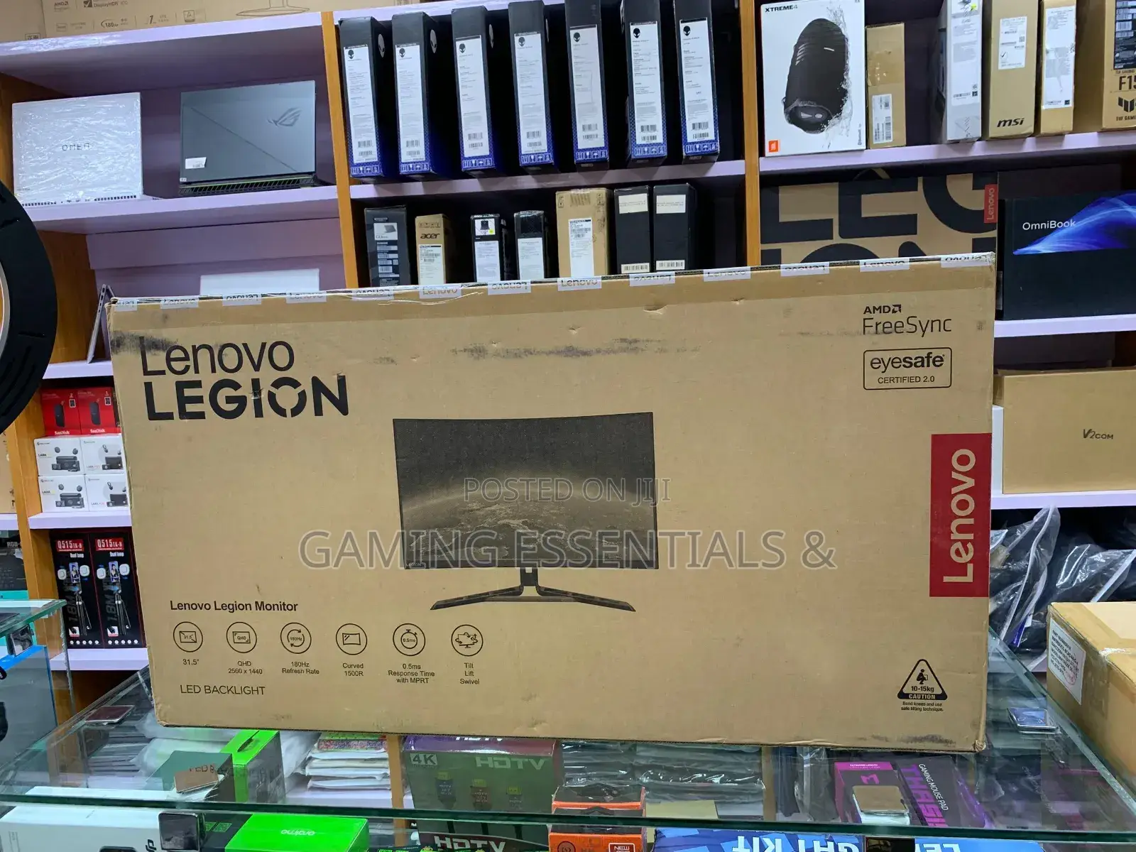 Lenovo Legion 32" Curved 180hz Gaming Monitor