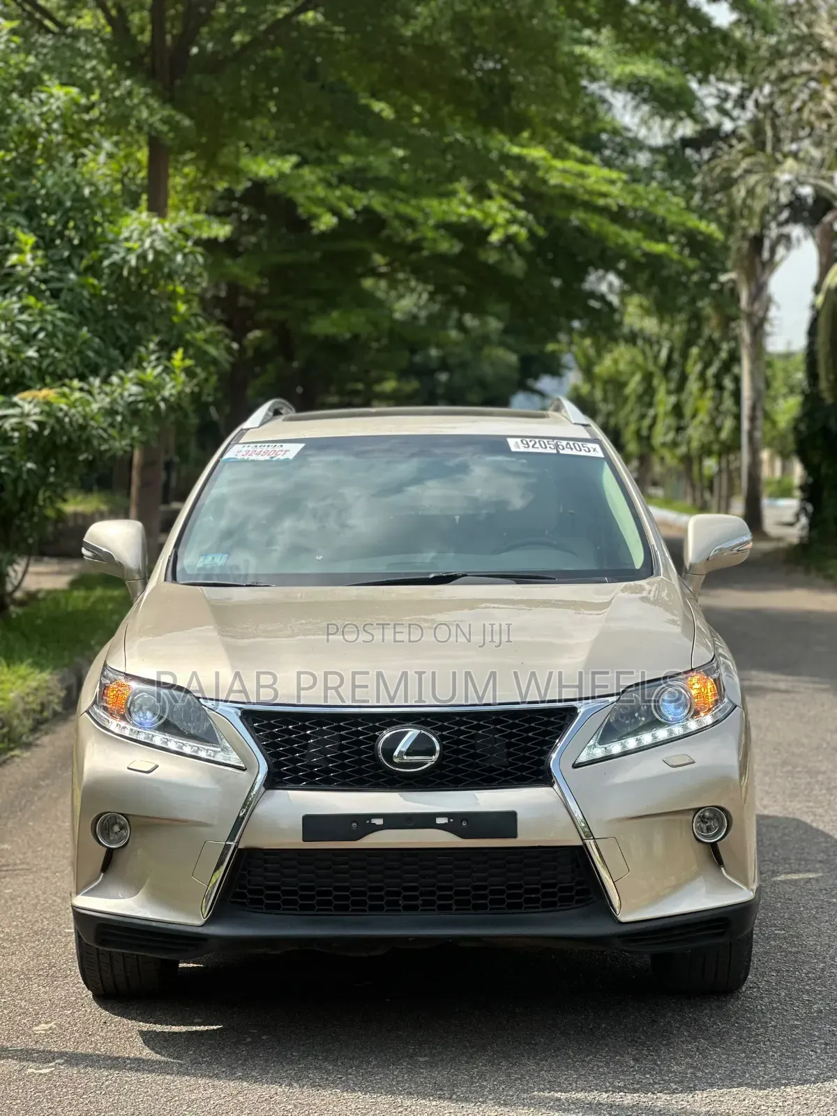 Lexus RX 2011 Gold