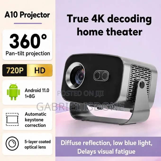 A10 Brand Projector, Home Ultra Clear 3d Projector