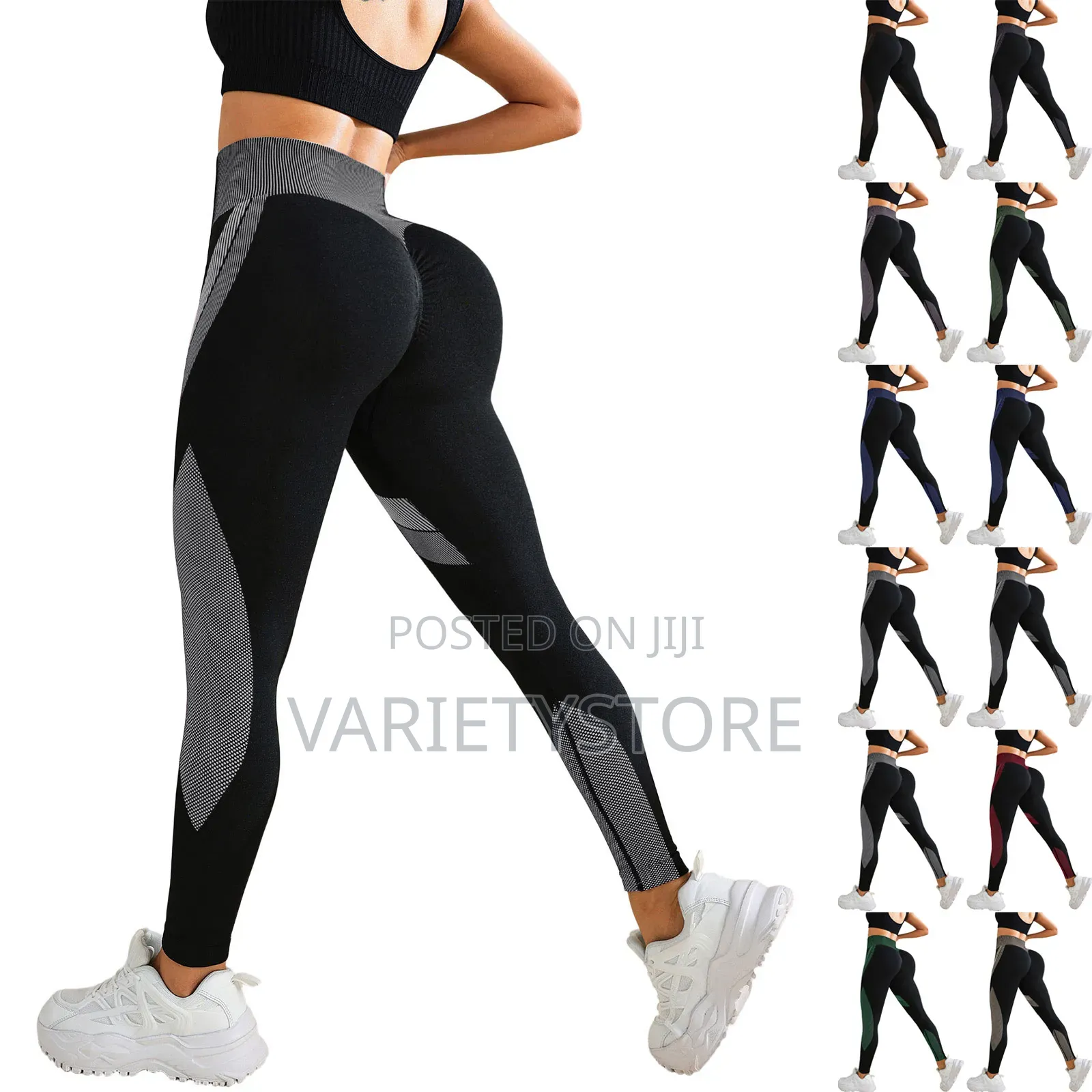 High Waisted Tummy Control Women's Seamless Yoga Leggings