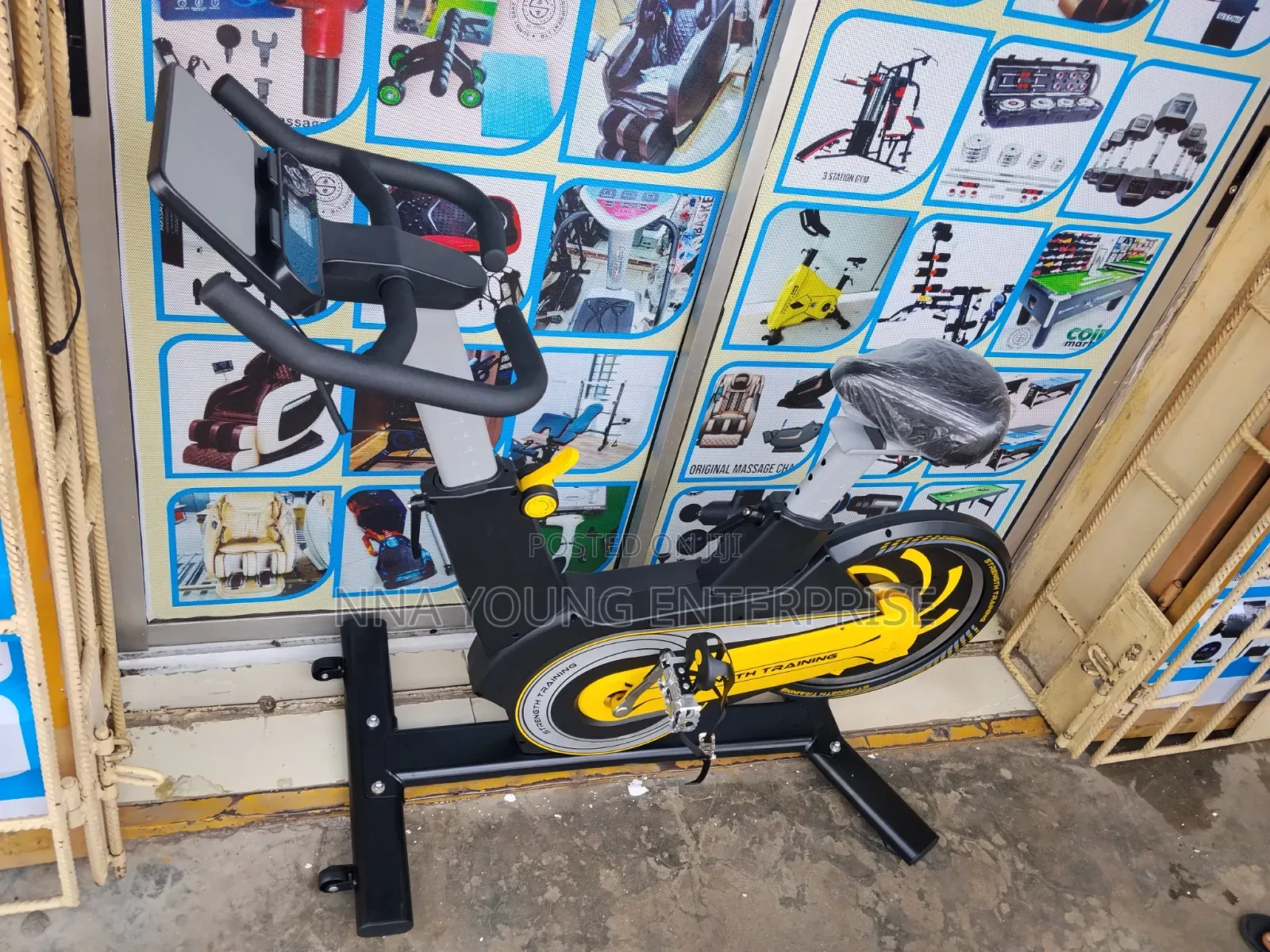 Commercial Exercise Bike Strength Training