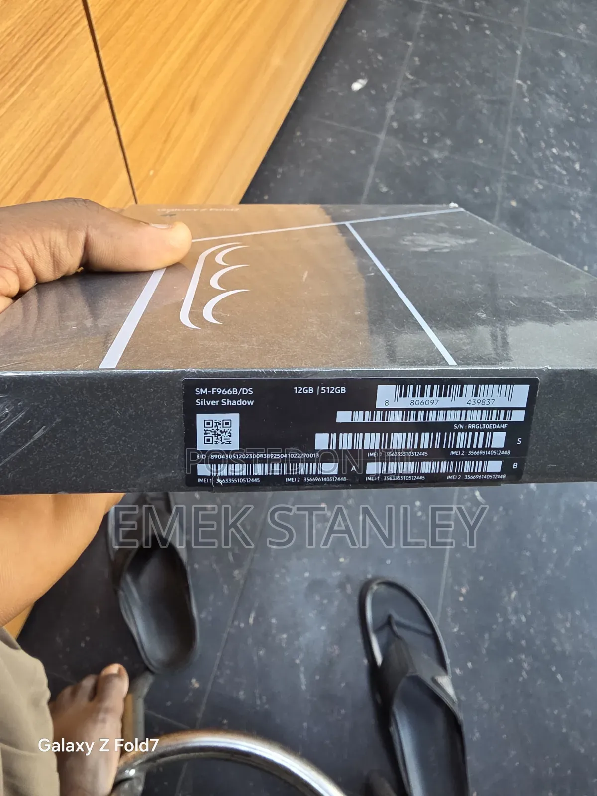 New Samsung Galaxy Z Fold7 512 GB Silver