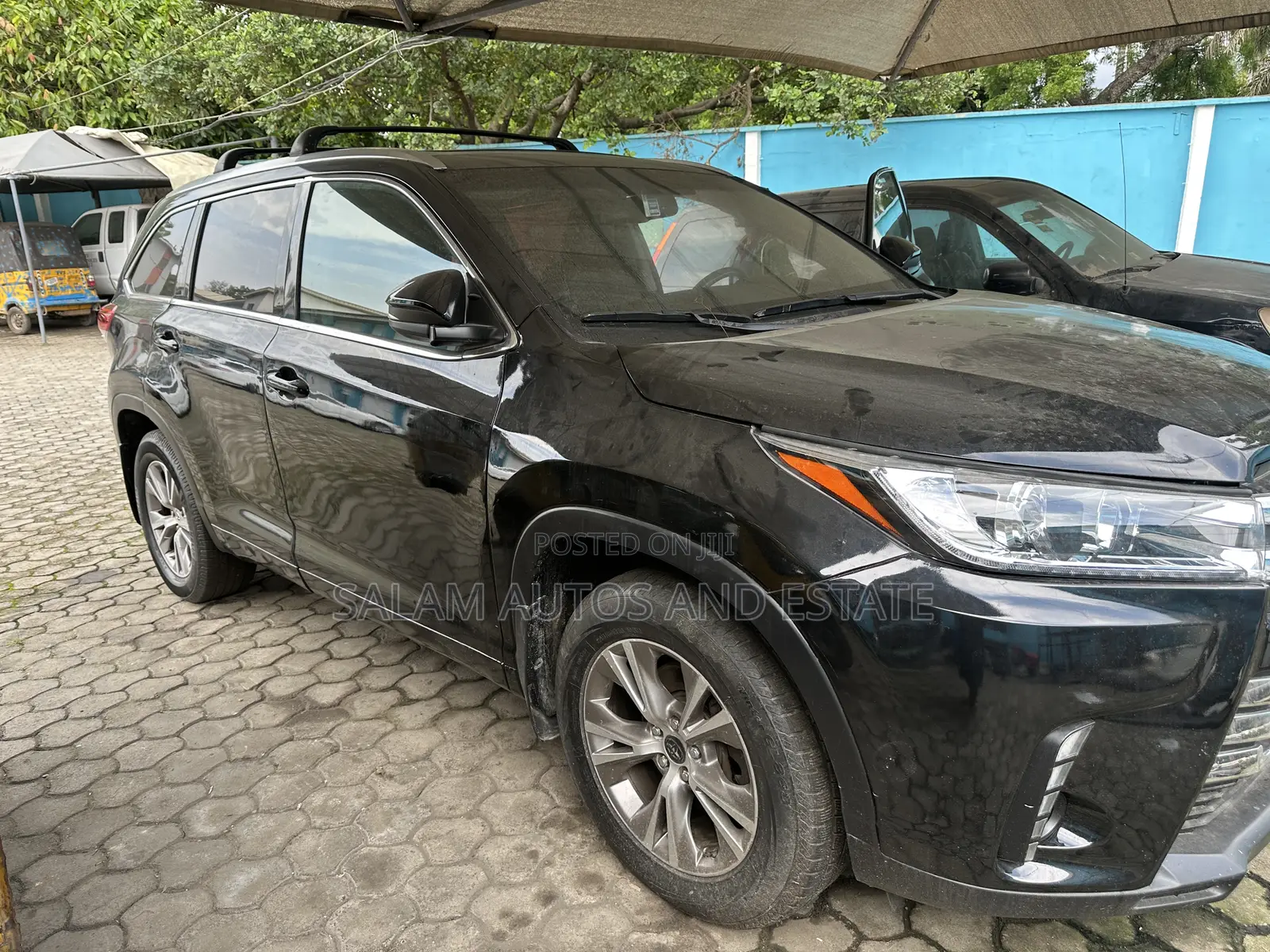 Toyota Highlander XLE V6 4x4 (3.5L 6cyl 6A) 2016 Black