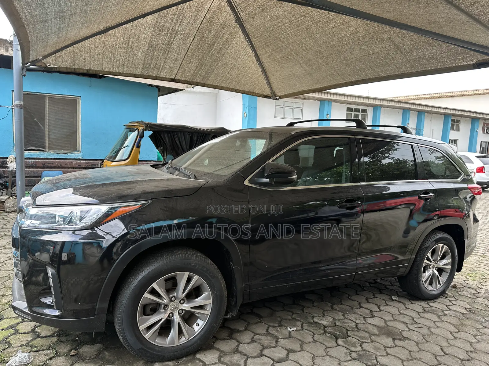 Toyota Highlander XLE V6 4x4 (3.5L 6cyl 6A) 2016 Black