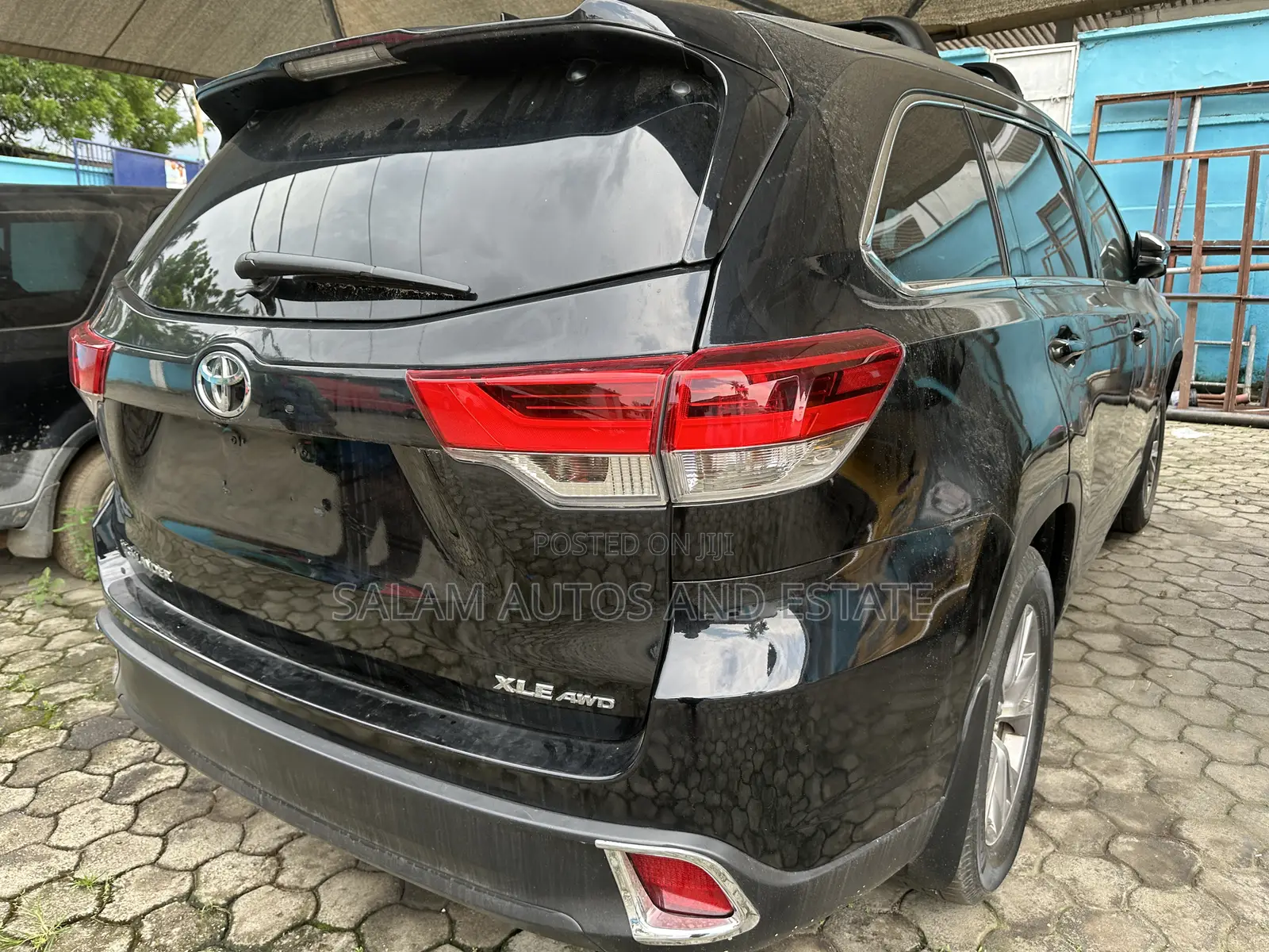 Toyota Highlander XLE V6 4x4 (3.5L 6cyl 6A) 2016 Black