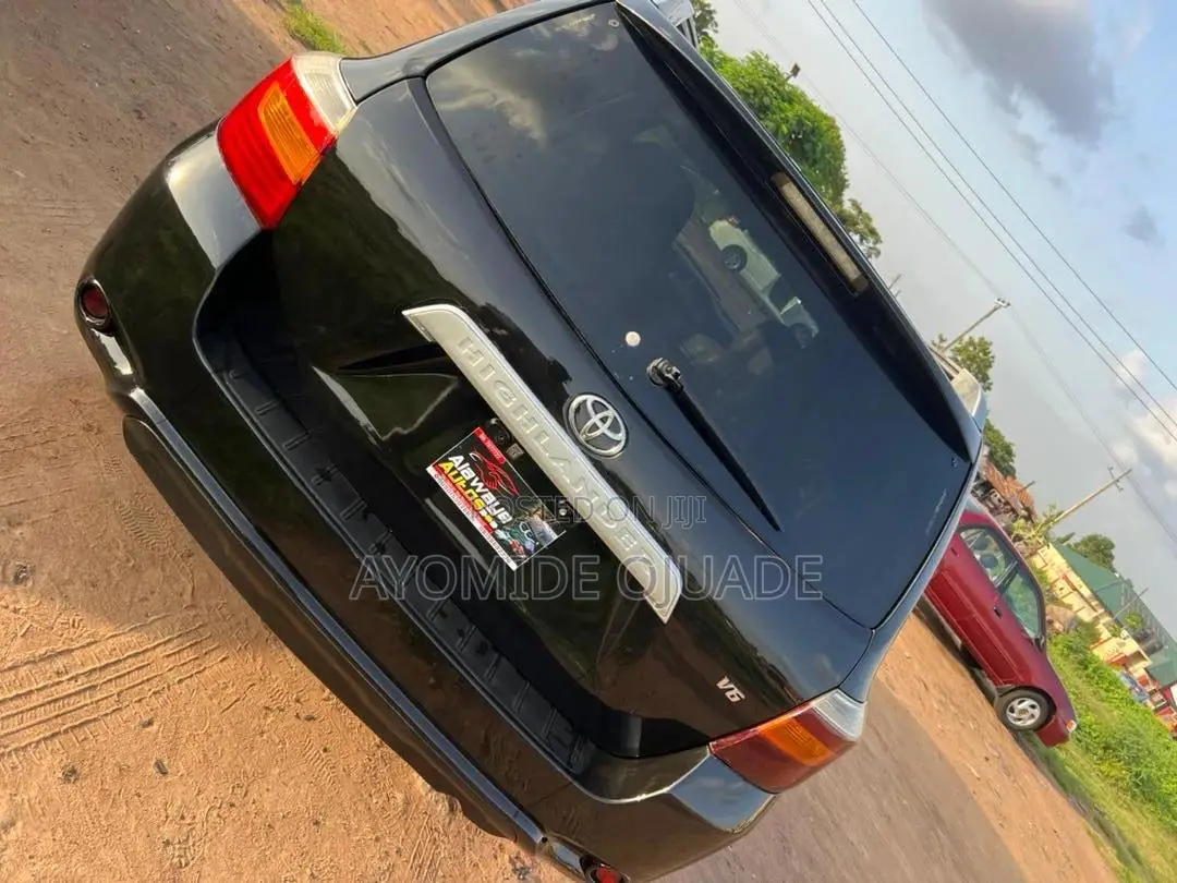 Toyota Highlander 2008 Black