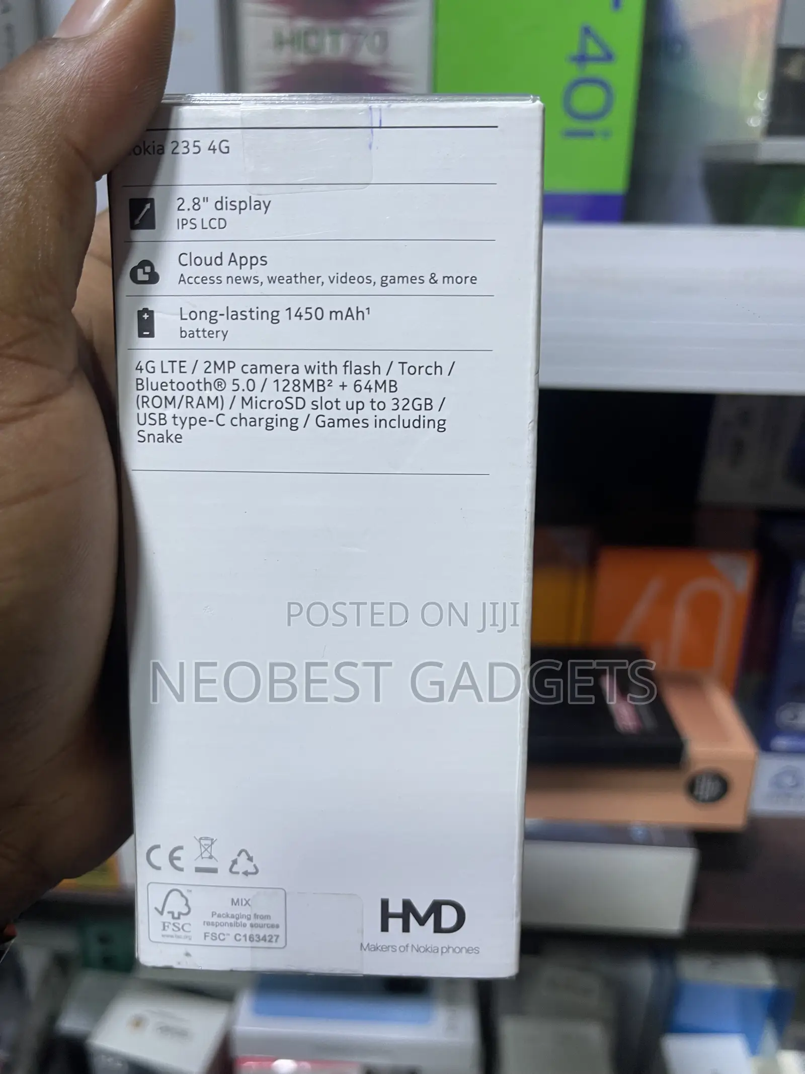 New Nokia 235 4G (2024) Black