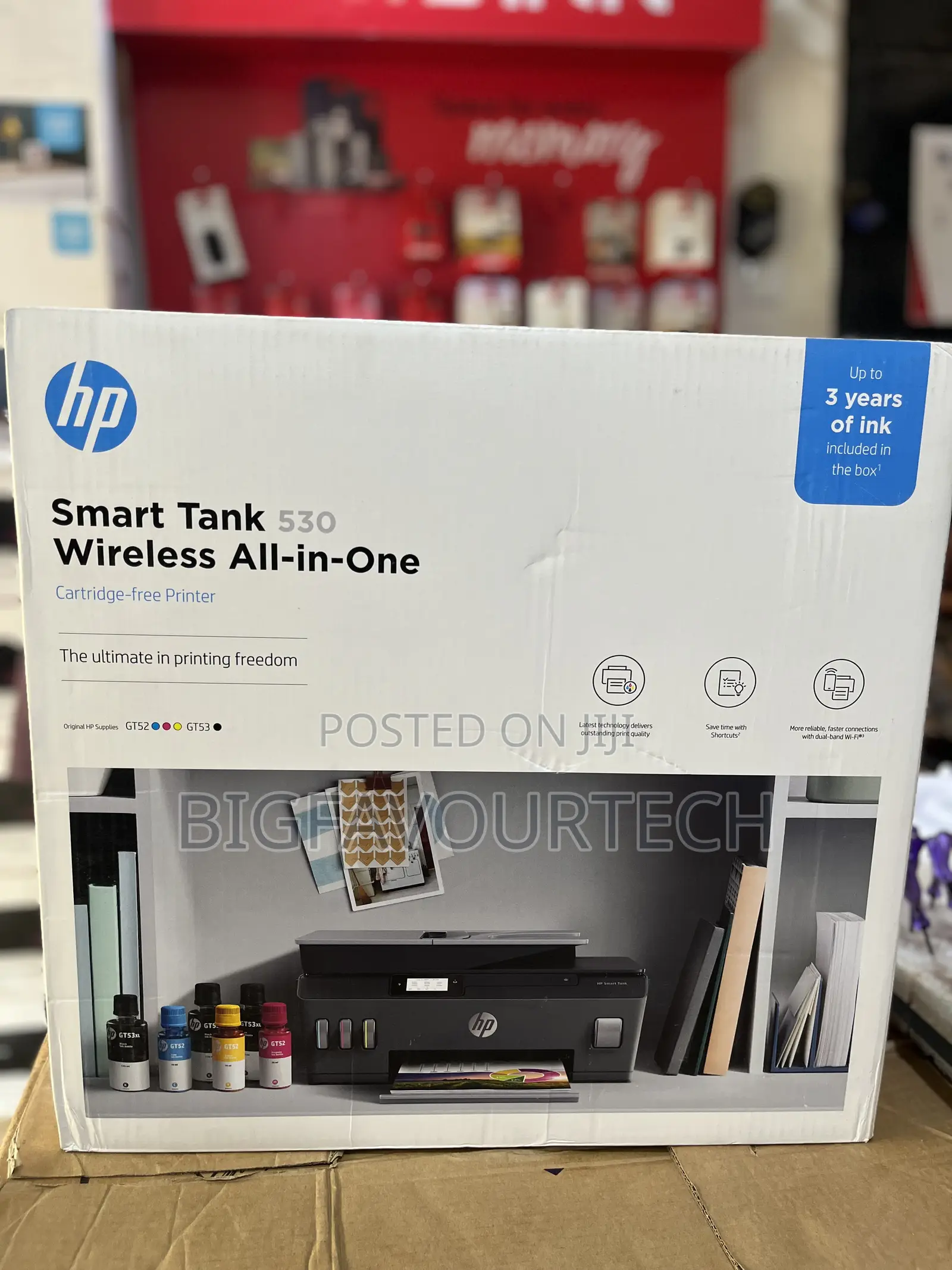 Hp Smart Tank 530 Wireless All-in-One (4sb24a)