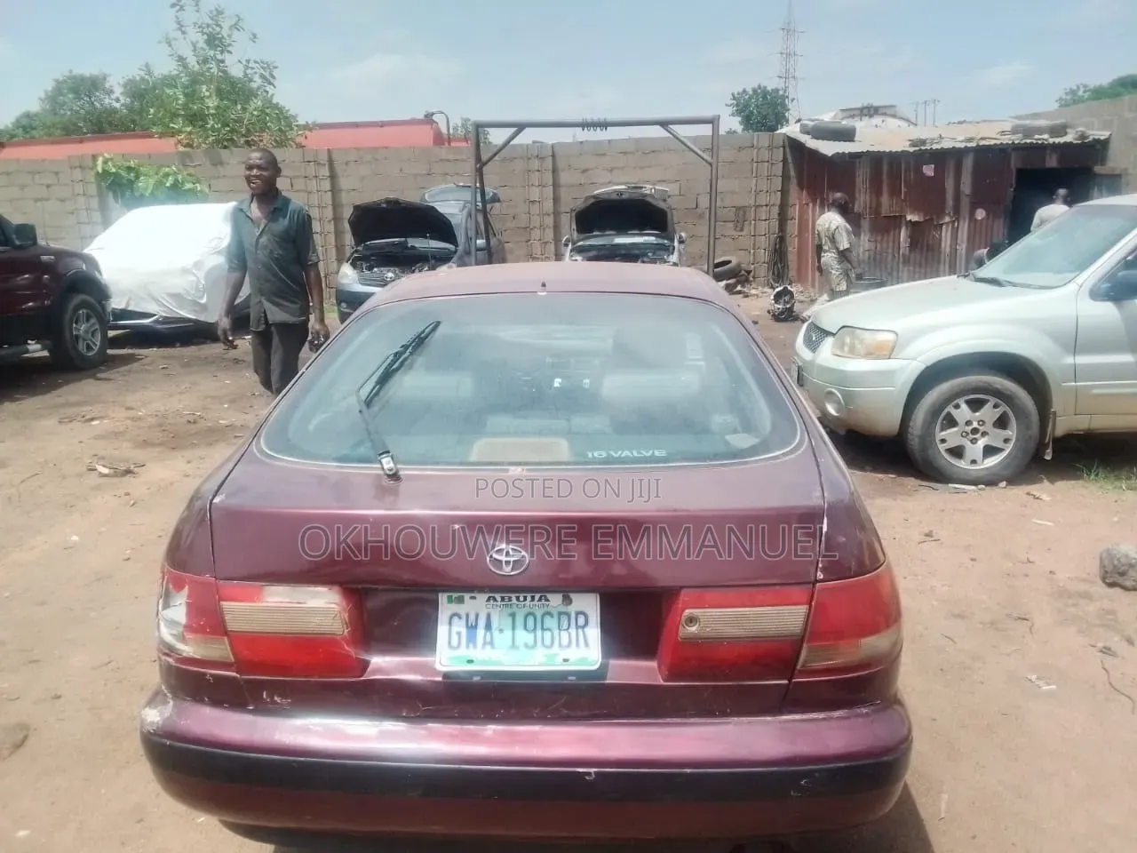 Toyota Carina E 1996 Red