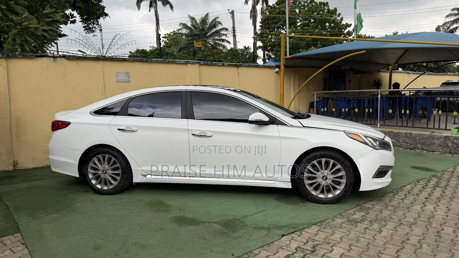 Hyundai Sonata Limited 2.0T 4dr Sedan (2.0L 4cyl Turbo 6A) 2015 White