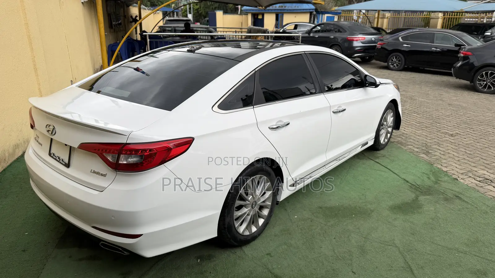 Hyundai Sonata Limited 2.0T 4dr Sedan (2.0L 4cyl Turbo 6A) 2015 White