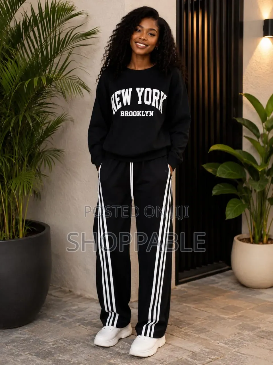 Elegant Female Up and Down Trouser