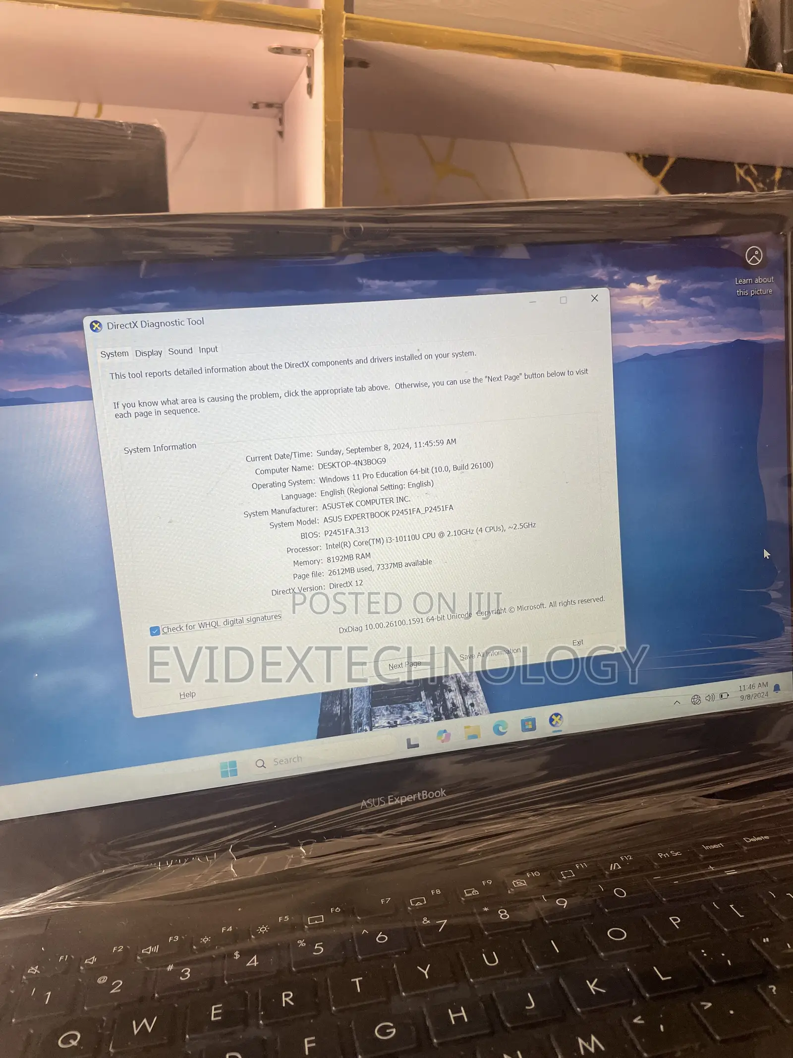 Laptop Asus ExpertBook B9 B9400CBA 8GB Intel Core i3 SSD 256GB