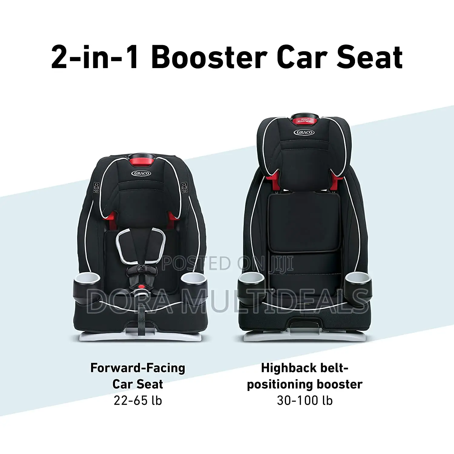 Graco Atlas 65 2in1 Harness Booster High Back Booster Seat