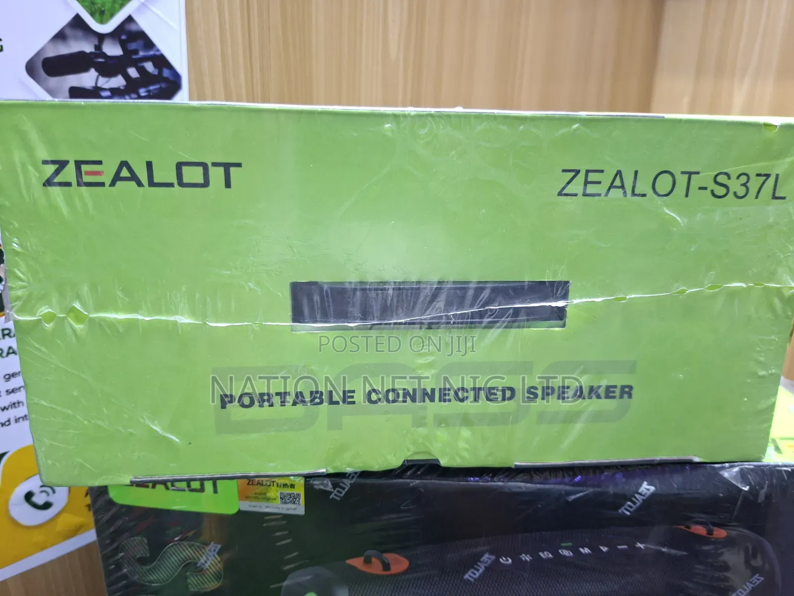 Bass Wireless Speaker Zealot-S37l