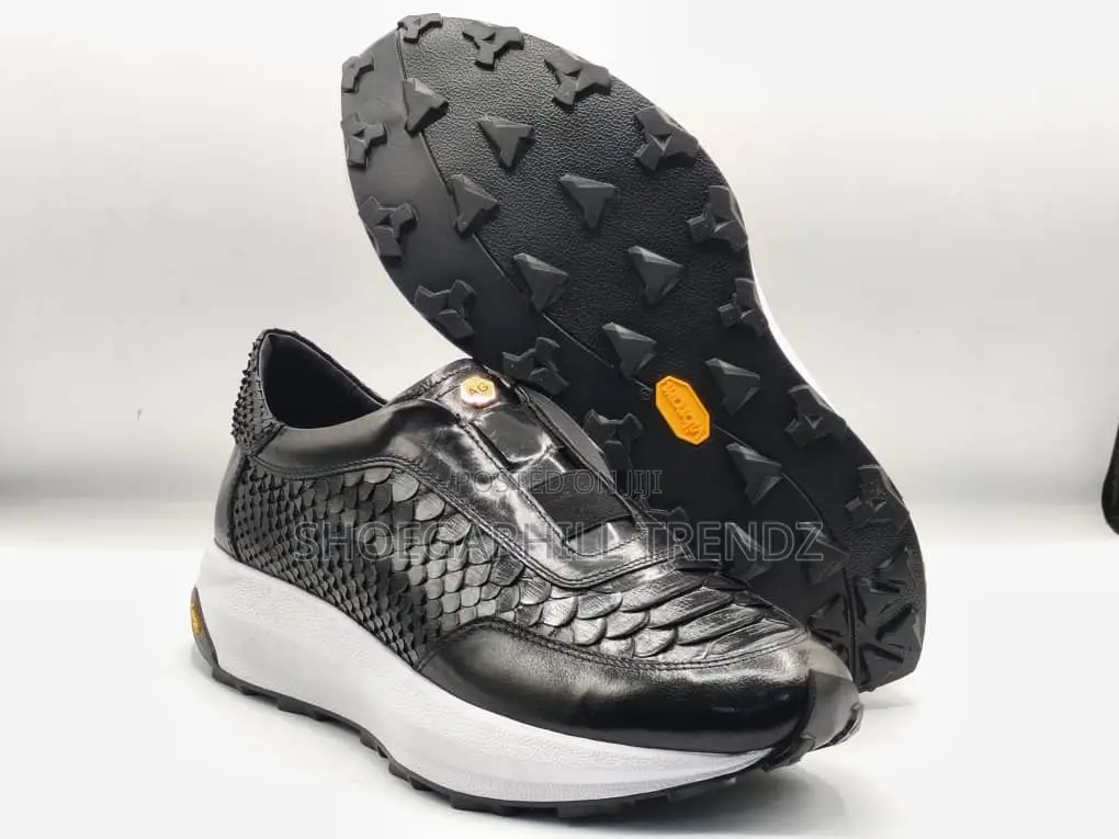 Premium Alberto Gilardo Leather Sneakers | Luxury Style.