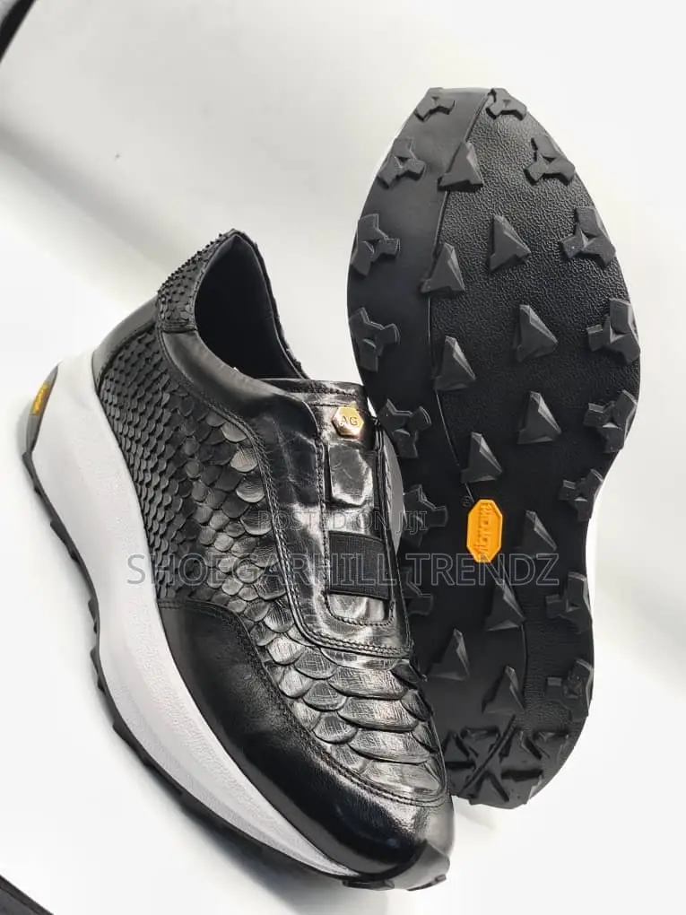 Premium Alberto Gilardo Leather Sneakers | Luxury Style.