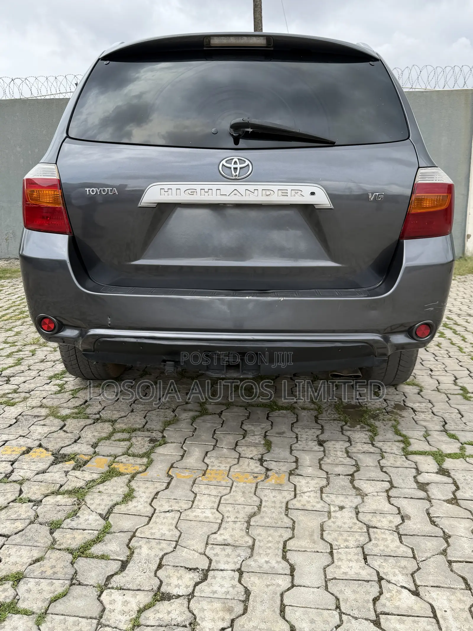 Toyota Highlander Limited 2010 Gray