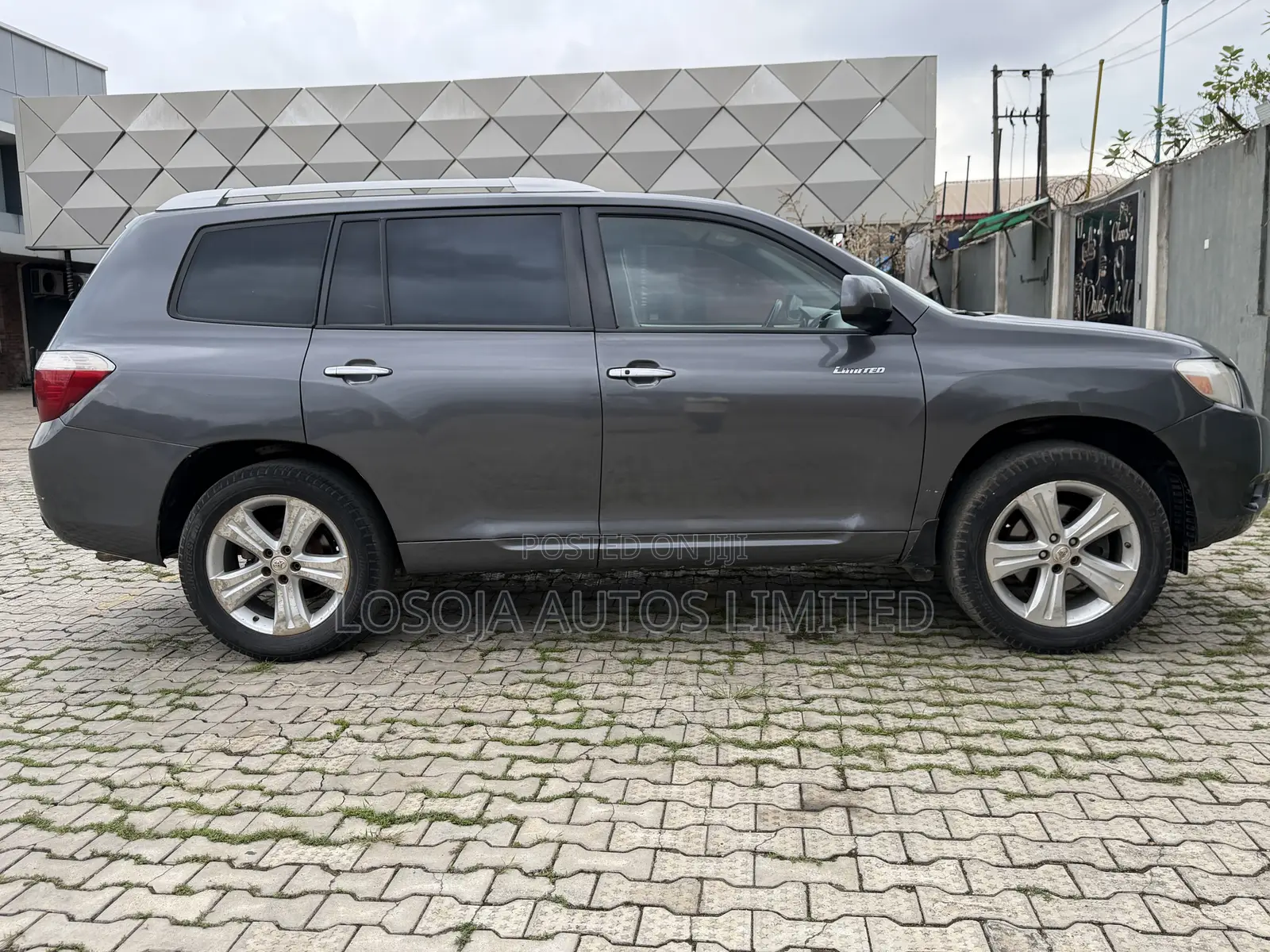 Toyota Highlander Limited 2010 Gray